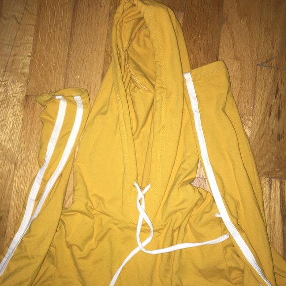 Yellow Gold Sports Hoodie - Picture 2 of 4